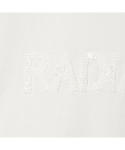 R-ISM / リズム カットソー | 【接触冷感・洗える】スパンコールロゴTシャツ（RADIANT） | 詳細2