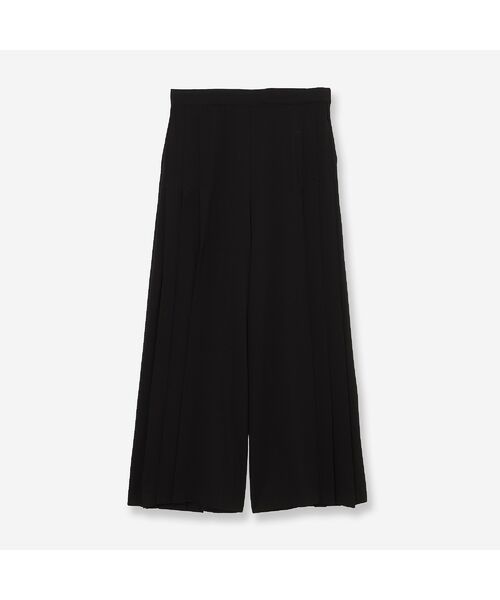 R-ISM / リズム その他パンツ | 【S/M/Lサイズ】ジョーゼットプリーツキュロットパンツ（ブラック）