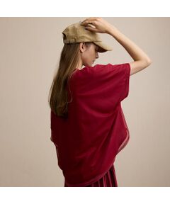 R-ISM / リズム カットソー | 【セットアップ対応・洗える】チュールレイヤードジャージーカットソー
