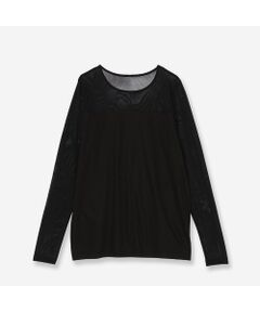 R-ISM / リズム カットソー | 【新色登場・接触冷感・洗える】シアーコンビカットソー