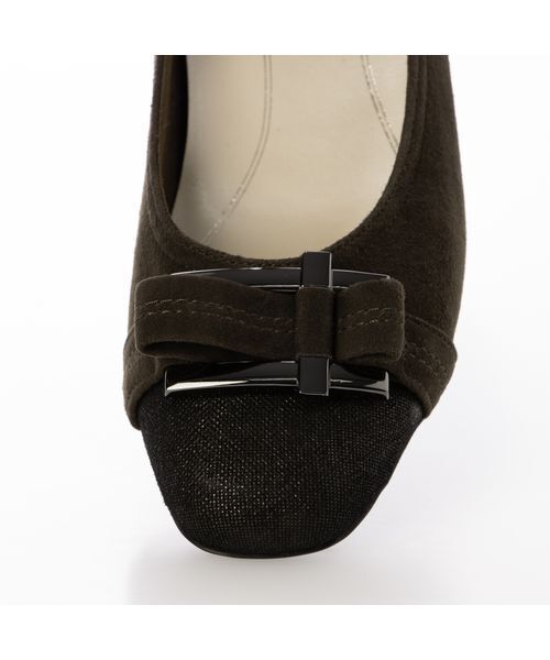 Riz raffinee / リズラフィーネ パンプス | 【3E】バックルリボンモチーフパンプス | 詳細5