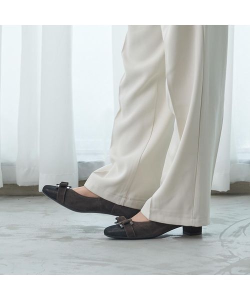 Riz raffinee / リズラフィーネ パンプス | 【3E】バックルリボンモチーフパンプス | 詳細6