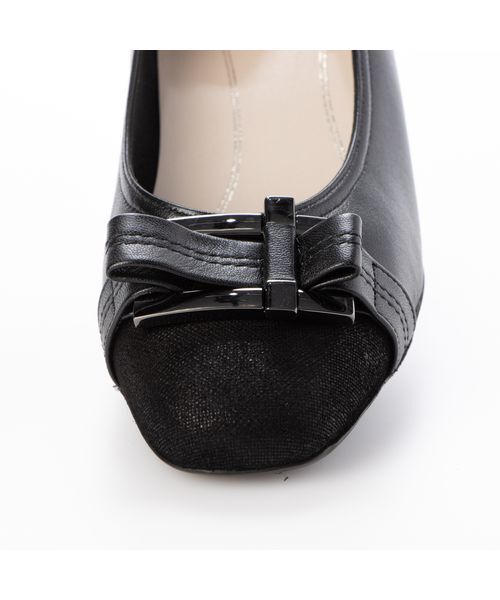 Riz raffinee / リズラフィーネ パンプス | 【3E】バックルリボンモチーフパンプス | 詳細15