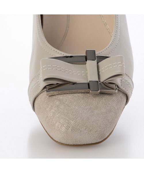 Riz raffinee / リズラフィーネ パンプス | 【3E】バックルリボンモチーフパンプス | 詳細18