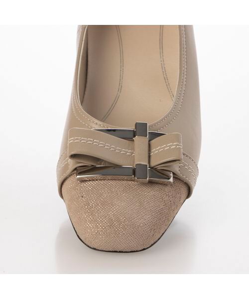 Riz raffinee / リズラフィーネ パンプス | 【3E】バックルリボンモチーフパンプス | 詳細24