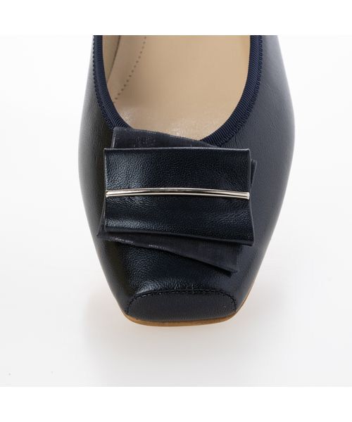 Riz raffinee / リズラフィーネ フラットシューズ | 【2E】モチーフ金具付バレエパンプス | 詳細5