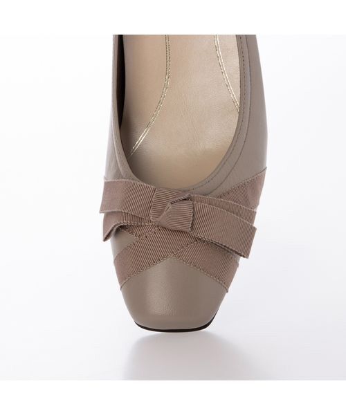 Riz raffinee / リズラフィーネ パンプス | 【3E】グログランリボンパンプス | 詳細26