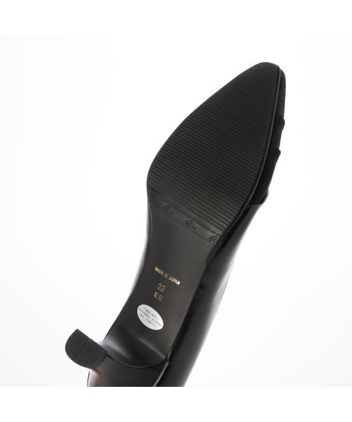 Riz raffinee / リズラフィーネ パンプス | 異素材ポインテッドトゥコンビパンプス | 詳細13