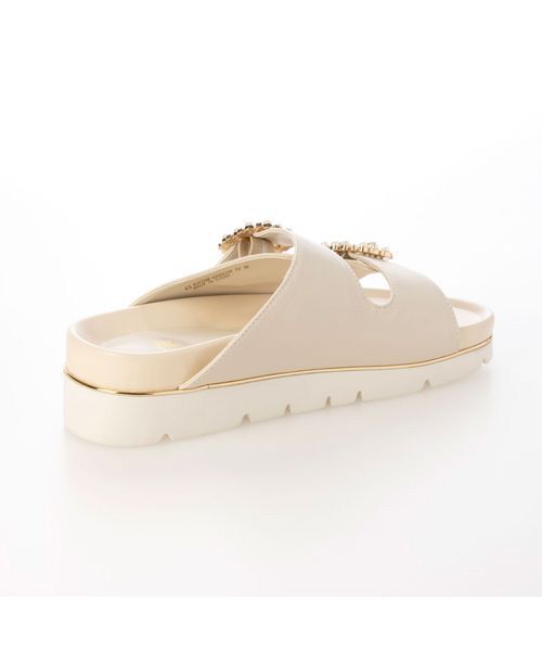 Riz raffinee / リズラフィーネ サンダル | ビジューダブルベルトスポーツサンダル | 詳細2