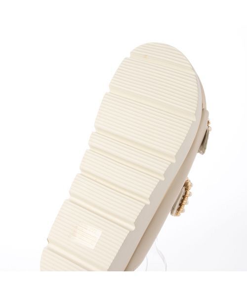 Riz raffinee / リズラフィーネ サンダル | ビジューダブルベルトスポーツサンダル | 詳細4