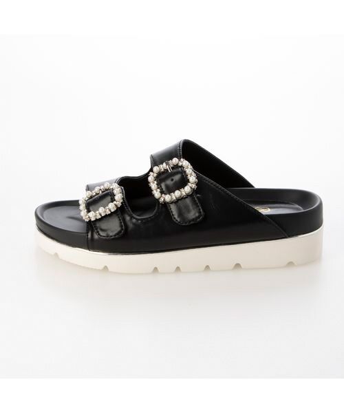 Riz raffinee / リズラフィーネ サンダル | ビジューダブルベルトスポーツサンダル | 詳細6