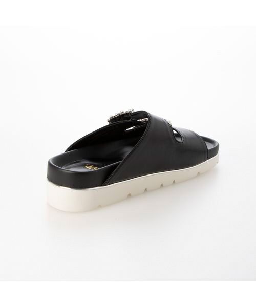 Riz raffinee / リズラフィーネ サンダル | ビジューダブルベルトスポーツサンダル | 詳細7