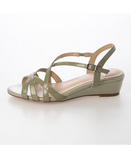 Riz raffinee / リズラフィーネ サンダル | ローヒールストラップウェッジサンダル | 詳細1