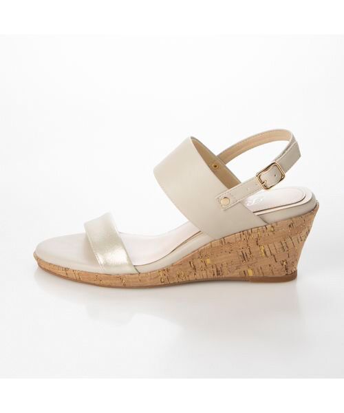 Riz raffinee / リズラフィーネ サンダル | ダブルストラップウエッジサンダル | 詳細11