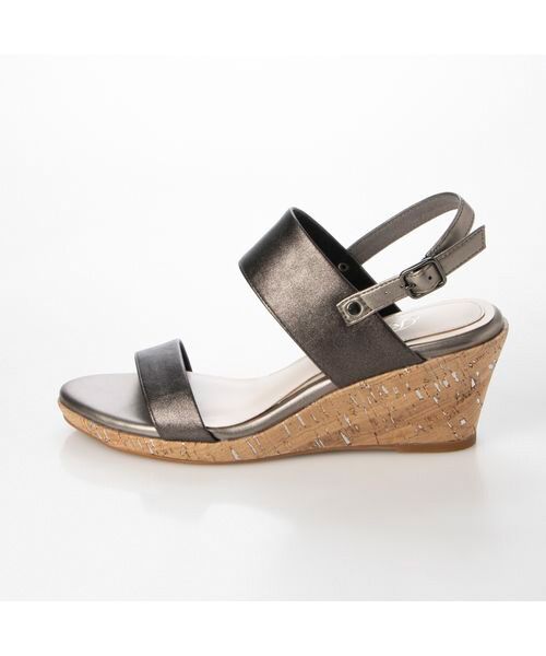 Riz raffinee / リズラフィーネ サンダル | ダブルストラップウエッジサンダル | 詳細16