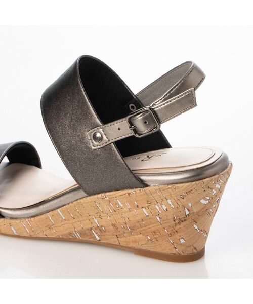 Riz raffinee / リズラフィーネ サンダル | ダブルストラップウエッジサンダル | 詳細20