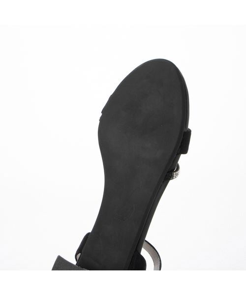 Riz raffinee / リズラフィーネ サンダル | アンクルベルトビジューサンダル | 詳細9