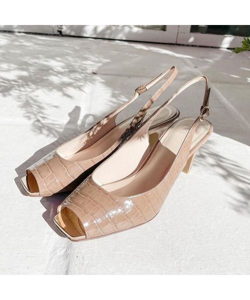 Riz raffinee / リズラフィーネ サンダル | スクエアカットバックベルトサンダル | 詳細15