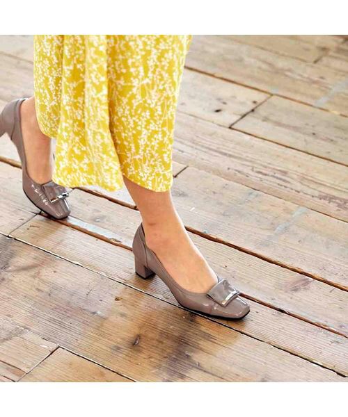 Riz raffinee / リズラフィーネ レインシューズ | 【3E】【レイン対応】スクエアトゥレインパンプス | 詳細18