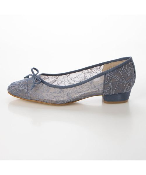 Riz raffinee / リズラフィーネ サンダル | リボン付きレースフラットシューズ | 詳細1