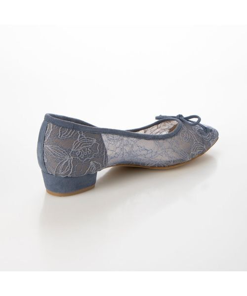 Riz raffinee / リズラフィーネ サンダル | リボン付きレースフラットシューズ | 詳細2