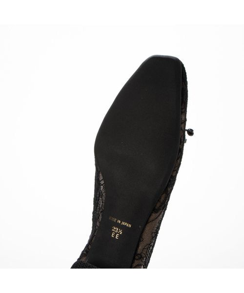 Riz raffinee / リズラフィーネ サンダル | リボン付きレースフラットシューズ | 詳細10