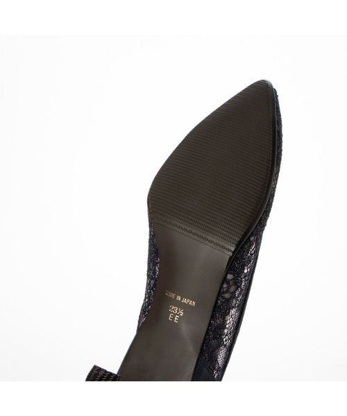 Riz raffinee / リズラフィーネ パンプス | ポインテッドトゥレースパンプス | 詳細5