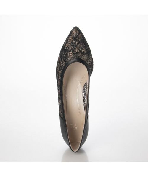 Riz raffinee / リズラフィーネ パンプス | ポインテッドトゥレースパンプス | 詳細11