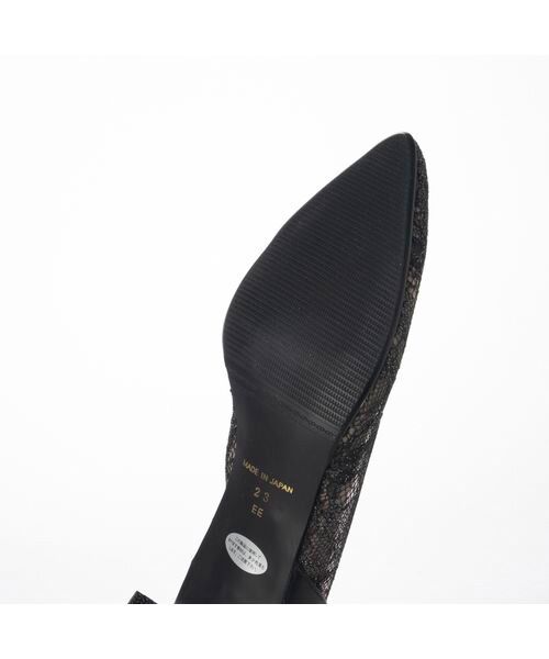 Riz raffinee / リズラフィーネ パンプス | ポインテッドトゥレースパンプス | 詳細12