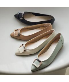 Riz raffinee / リズラフィーネ パンプス | ソフトポインテッドバレエパンプス