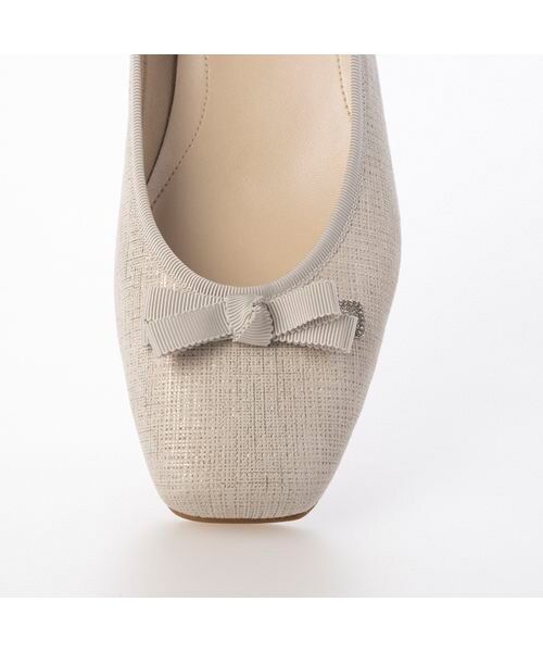 Riz raffinee / リズラフィーネ フラットシューズ | スクエアトゥリボンパンプス | 詳細5