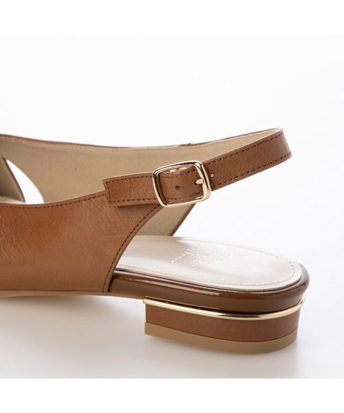 Riz raffinee / リズラフィーネ フラットシューズ | グルカデザインバックベルトパンプス | 詳細5