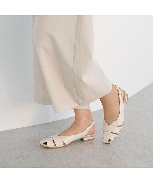 Riz raffinee / リズラフィーネ フラットシューズ | グルカデザインバックベルトパンプス | 詳細13