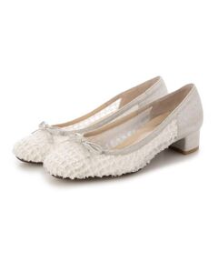 Riz raffinee / リズラフィーネ パンプス | スクエアトゥリボンパンプス