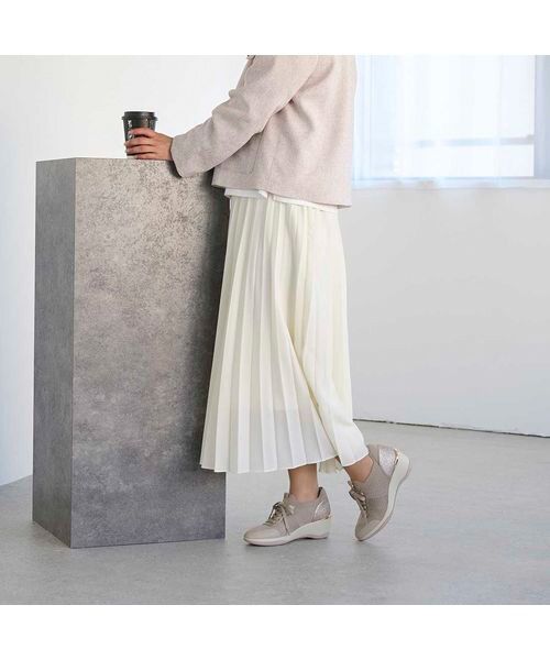 Riz raffinee / リズラフィーネ スニーカー | ヒールアップニットスニーカー | 詳細12