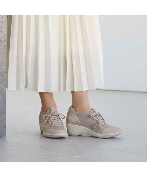 Riz raffinee / リズラフィーネ スニーカー | ヒールアップニットスニーカー | 詳細13