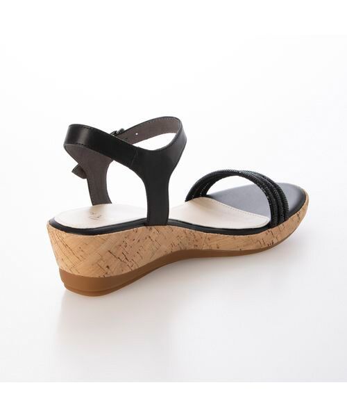 Riz raffinee / リズラフィーネ サンダル | ラインストーン付ウェッジサンダル | 詳細2