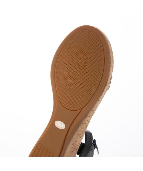 Riz raffinee / リズラフィーネ サンダル | ラインストーン付ウェッジサンダル | 詳細4