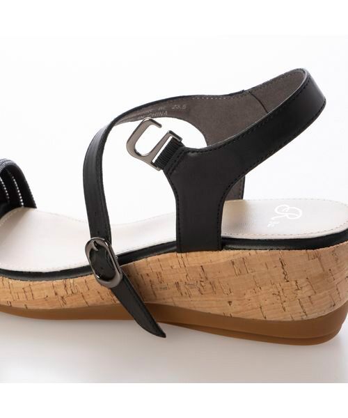 Riz raffinee / リズラフィーネ サンダル | ラインストーン付ウェッジサンダル | 詳細5