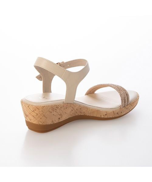 Riz raffinee / リズラフィーネ サンダル | ラインストーン付ウェッジサンダル | 詳細7