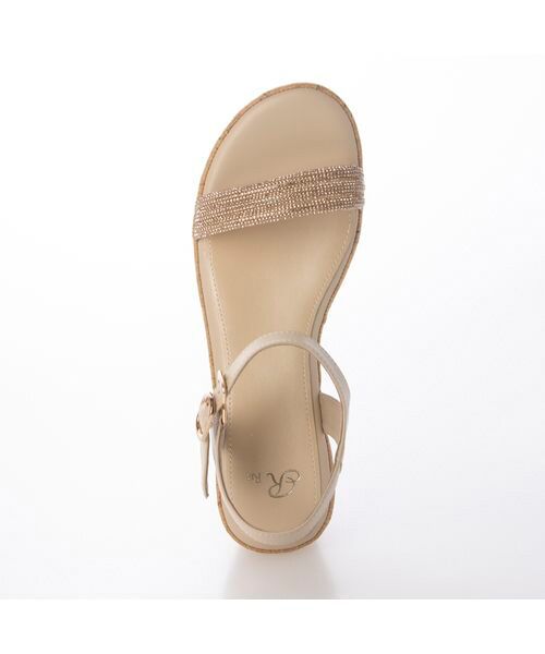 Riz raffinee / リズラフィーネ サンダル | ラインストーン付ウェッジサンダル | 詳細8