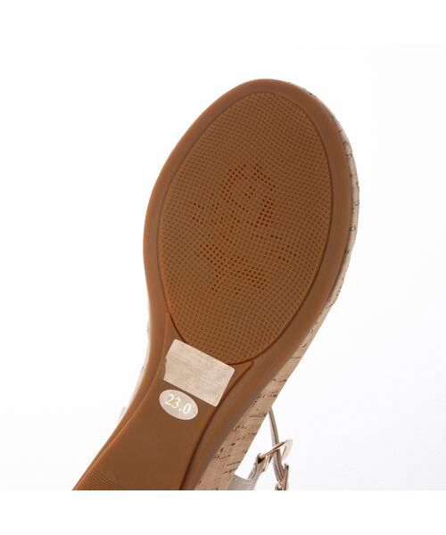 Riz raffinee / リズラフィーネ サンダル | ラインストーン付ウェッジサンダル | 詳細9