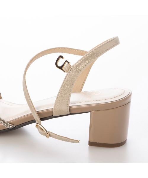 Riz raffinee / リズラフィーネ サンダル | ラインストーン付サンダル | 詳細10