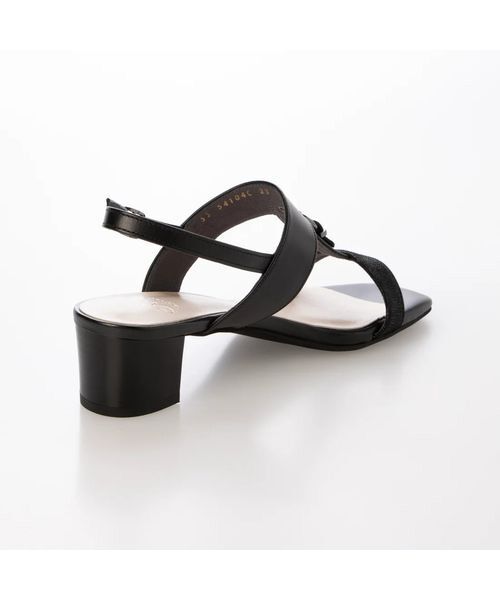 Riz raffinee / リズラフィーネ サンダル | 【3E】スクエアトゥのヒールサンダル | 詳細7
