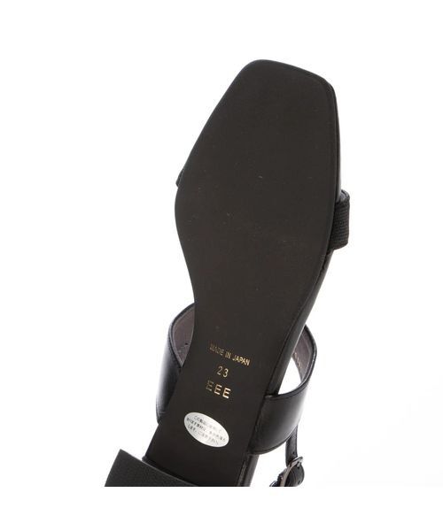 Riz raffinee / リズラフィーネ サンダル | 【3E】スクエアトゥのヒールサンダル | 詳細9