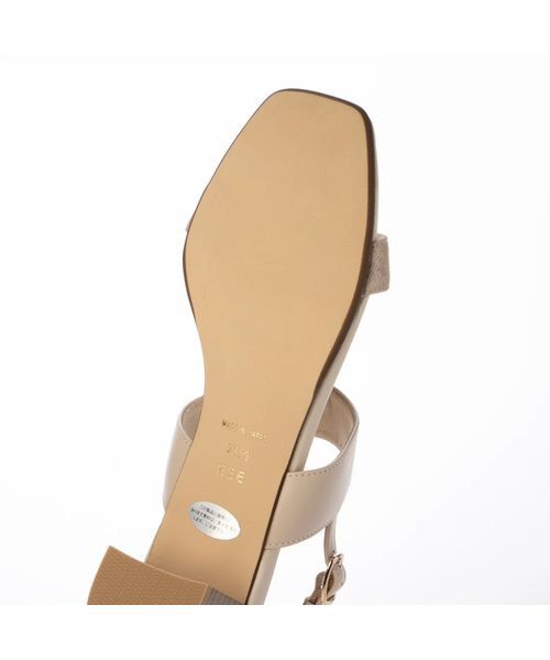 Riz raffinee / リズラフィーネ サンダル | 【3E】スクエアトゥのヒールサンダル | 詳細14