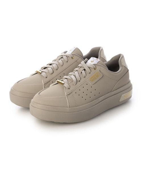 Riz raffinee/リズラフィーネ 【le coq sportif×Riz raffinee】晴雨兼用厚底スニーカー ベージュ 230 Riz raffinee/リズラフィーネ 【le coq sportif×Riz raffinee】晴雨兼用厚底スニーカー ベージュ 230