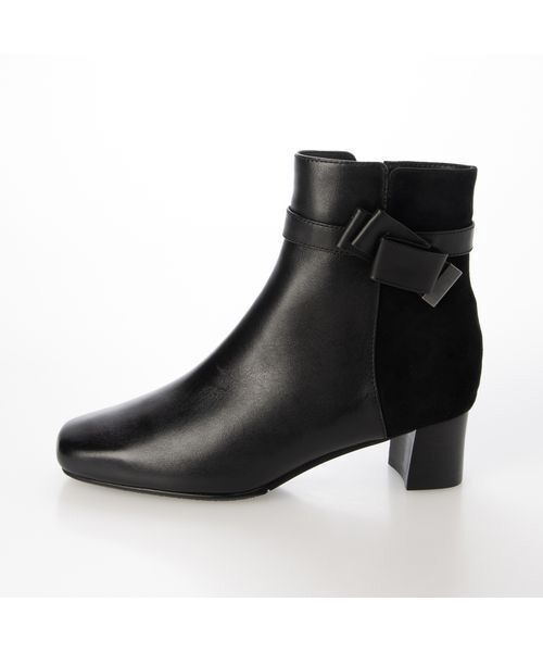Riz raffinee / リズラフィーネ ブーツ（ショート丈） | リボンモチーフ付きショートブーツ | 詳細2