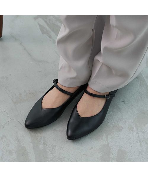 Riz raffinee / リズラフィーネ パンプス | アーモンドトゥストラップパンプス | 詳細7