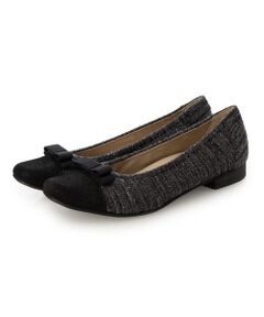 Riz raffinee / リズラフィーネ フラットシューズ | リボン付きローヒールパンプス